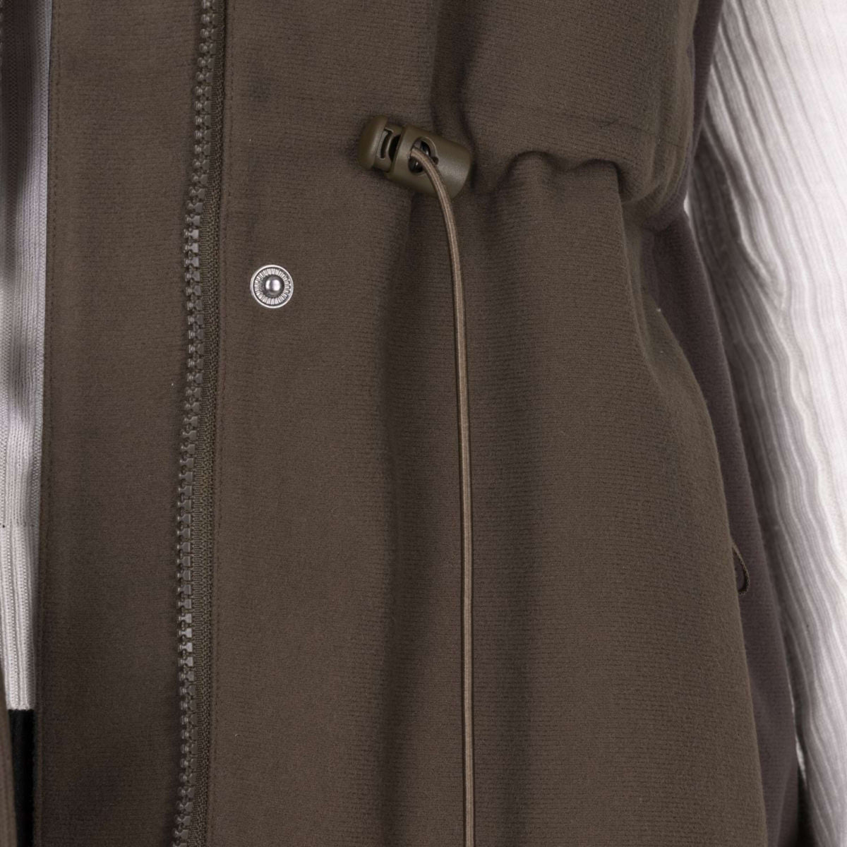 Aubrion by Shires Bodywarmer Heritage Donker Olijf