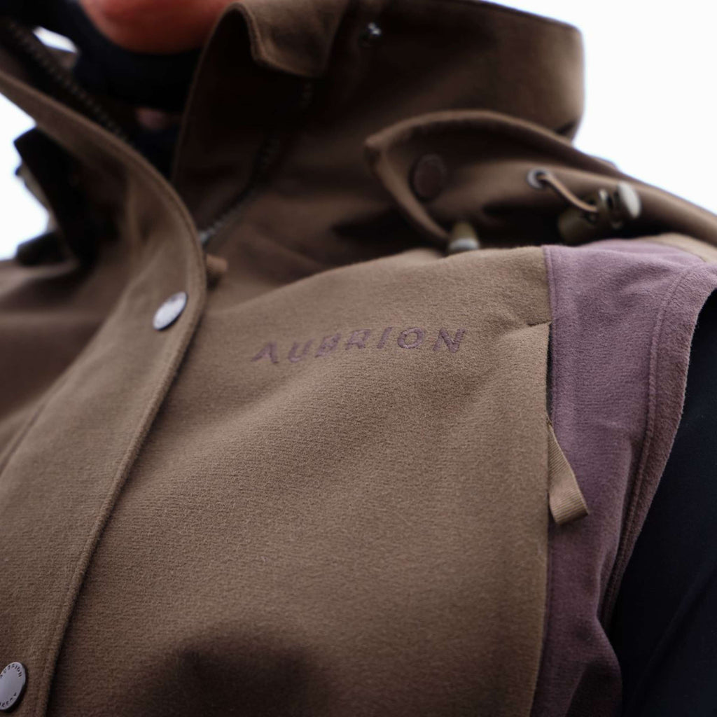Aubrion by Shires Bodywarmer Heritage Donker Olijf