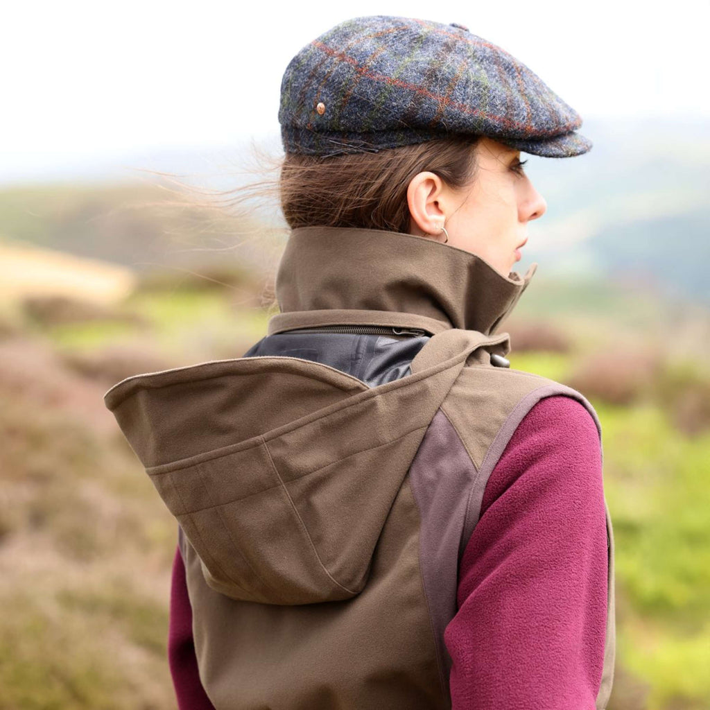 Aubrion by Shires Bodywarmer Heritage Donker Olijf