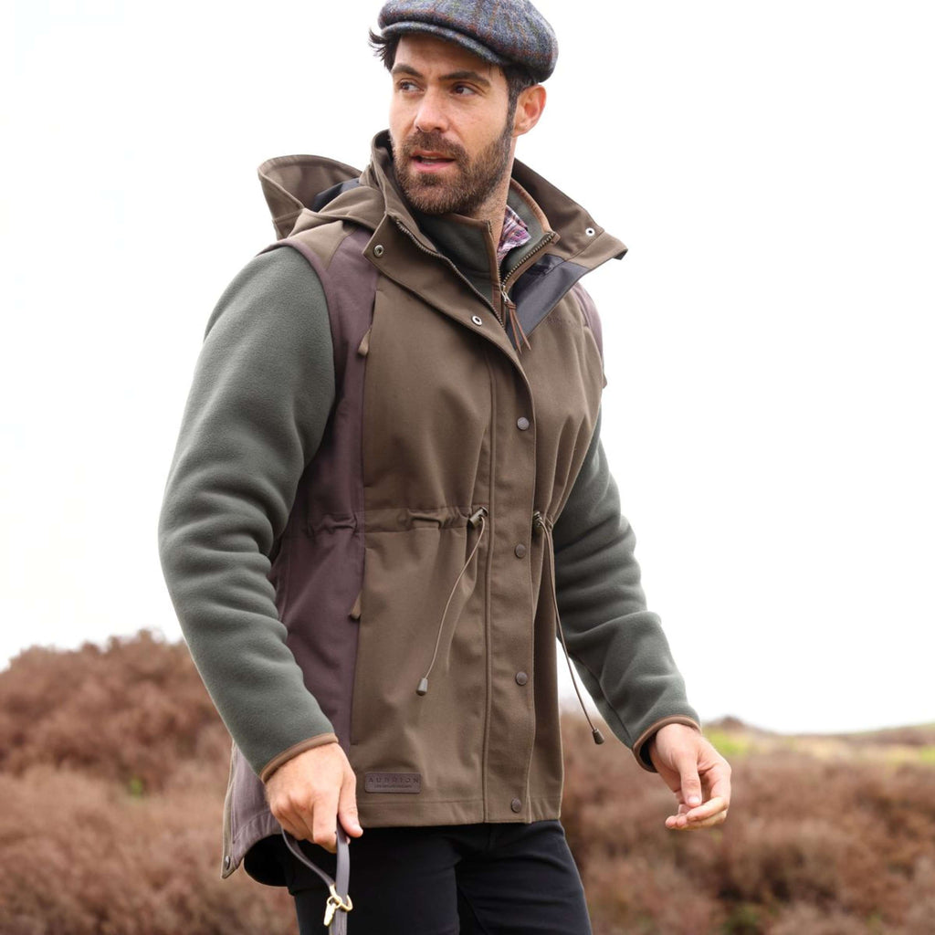 Aubrion by Shires Bodywarmer Heritage Donker Olijf
