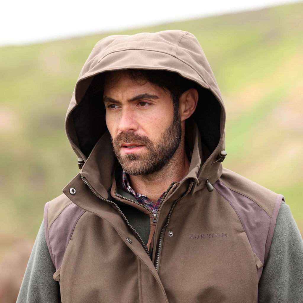 Aubrion by Shires Bodywarmer Heritage Donker Olijf
