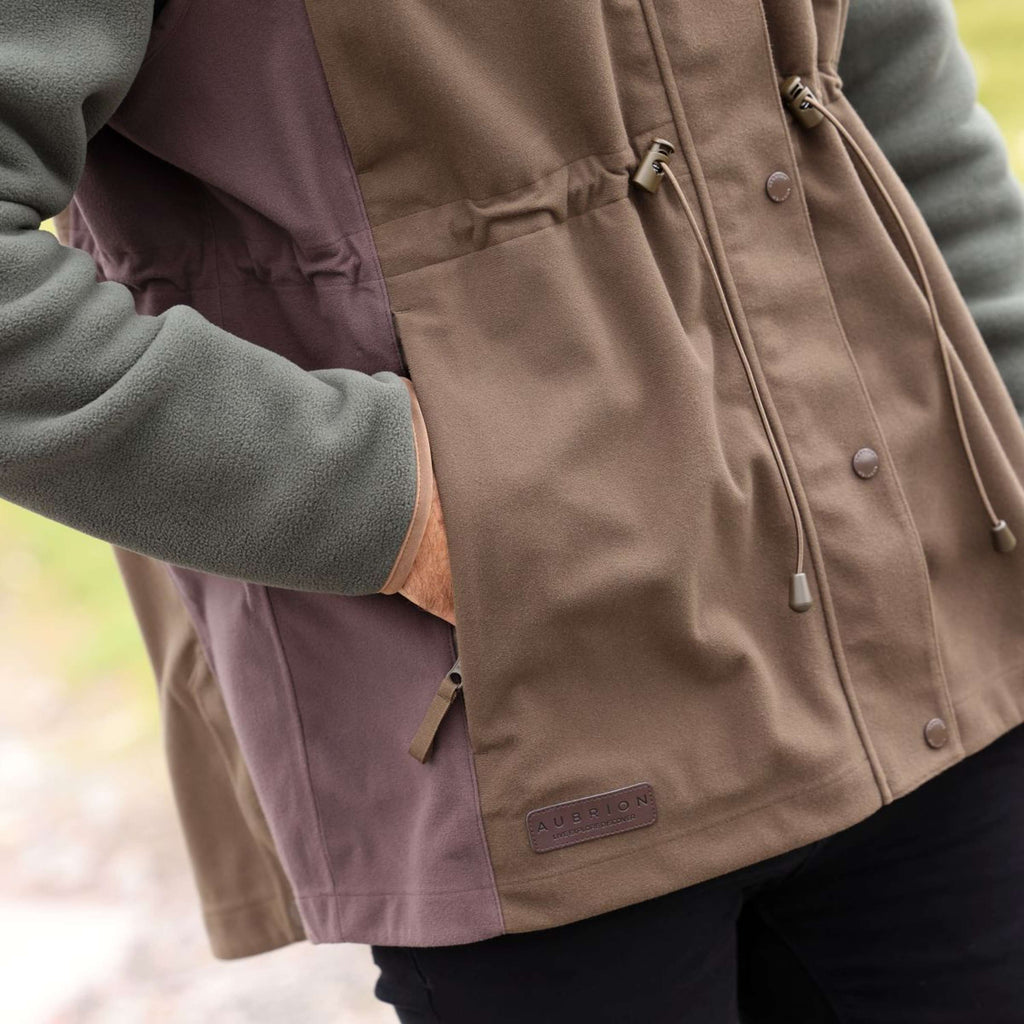 Aubrion by Shires Bodywarmer Heritage Donker Olijf