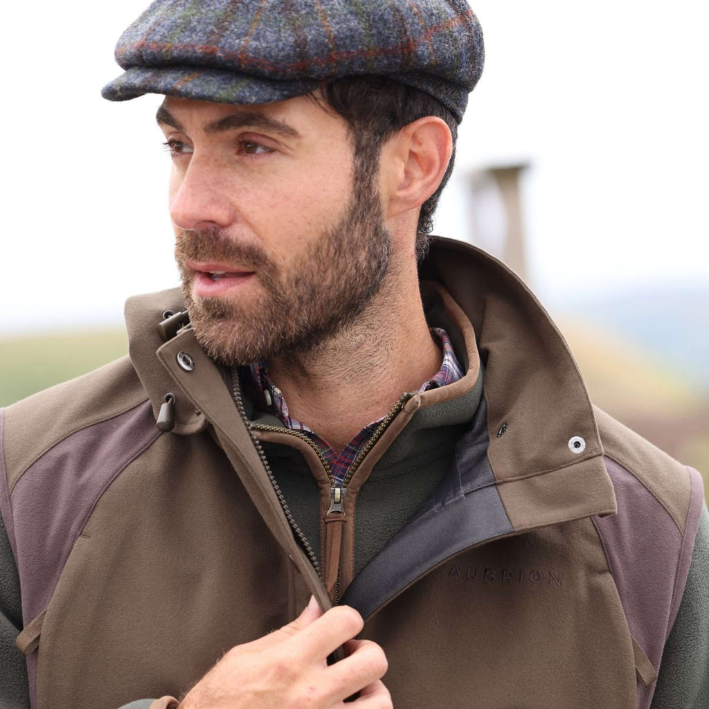 Aubrion by Shires Bodywarmer Heritage Donker Olijf
