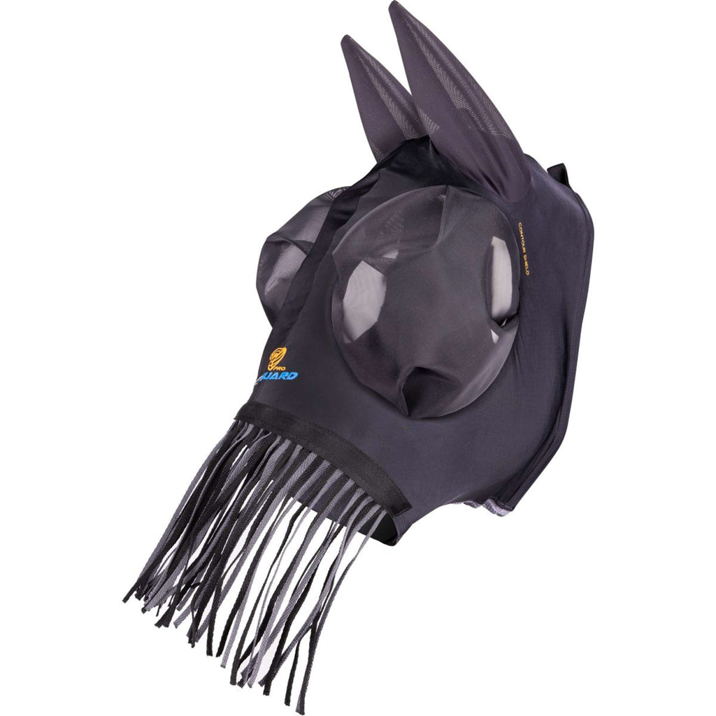 FlyGuard by Shires Vliegenmasker Pro Stretch met Oren en Franjes Jet