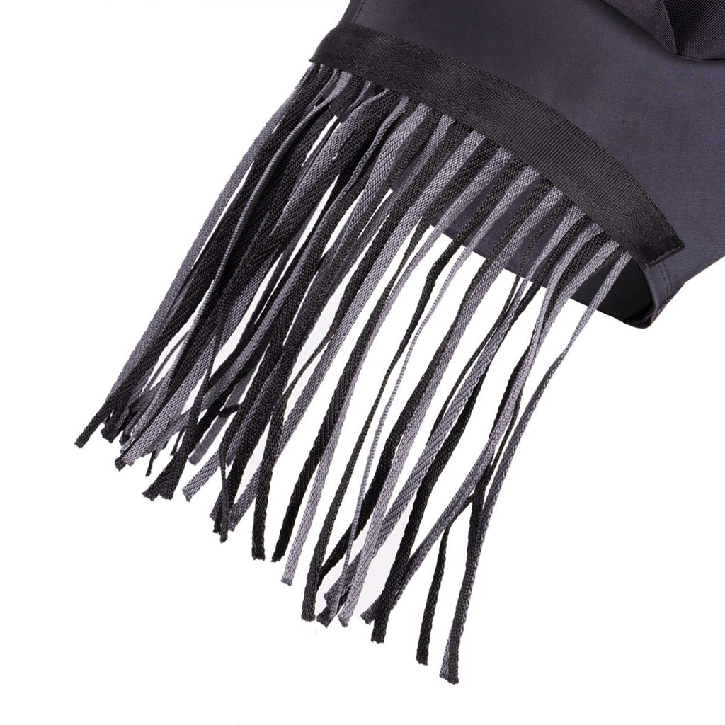 FlyGuard by Shires Vliegenmasker Pro Stretch met Oren en Franjes Jet