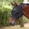 FlyGuard by Shires Vliegenmasker Pro Stretch met Ooruitsparing Jet