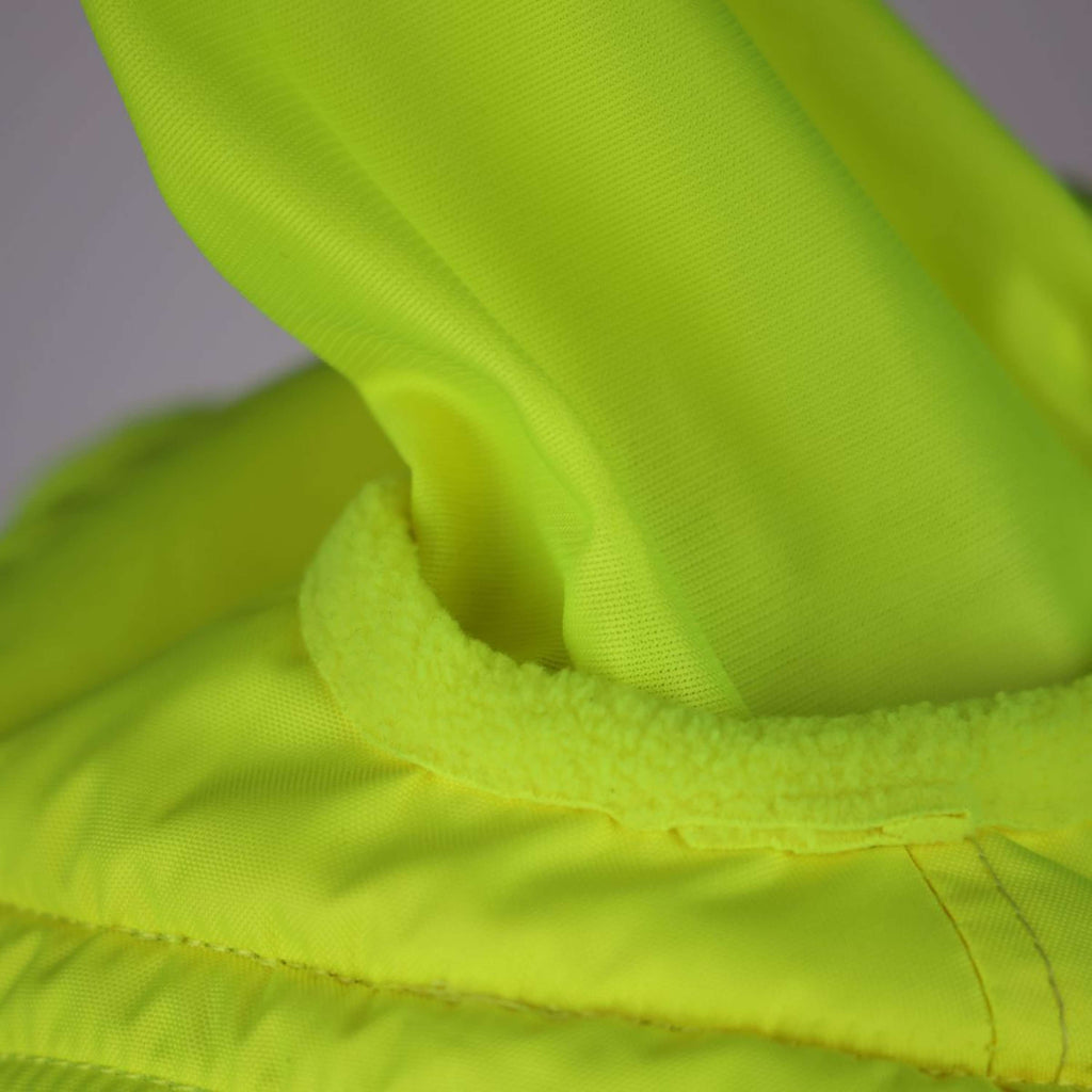 FlyGuard by Shires Vliegenmasker Pro Hi-Viz Fine Mesh met Oren Fluo Geel