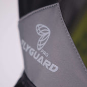 FlyGuard by Shires Vliegenmasker Pro Hi-Viz Fine Mesh met Oren en Neus Fluo Geel