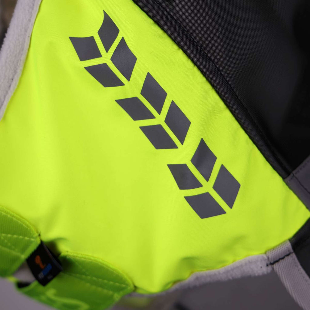 FlyGuard by Shires Vliegenmasker Pro Hi-Viz Fine Mesh met Oren en Neus Fluo Geel