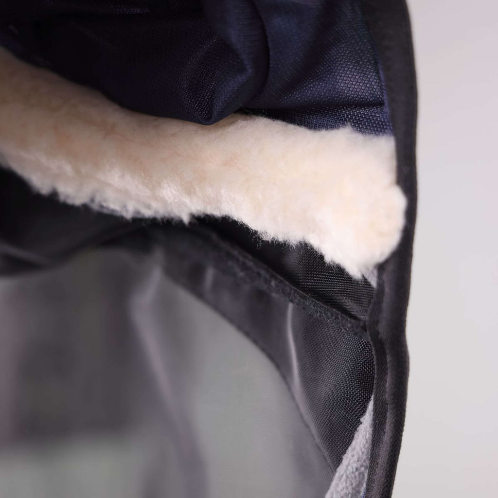 FlyGuard by Shires Vliegenmasker Pro Deluxe met Oren en Neus Navy
