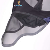 FlyGuard by Shires Vliegenmasker Pro Deluxe met Oren en Neus Navy