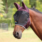 FlyGuard by Shires Vliegenmasker Pro Deluxe met Oren Black Cherry