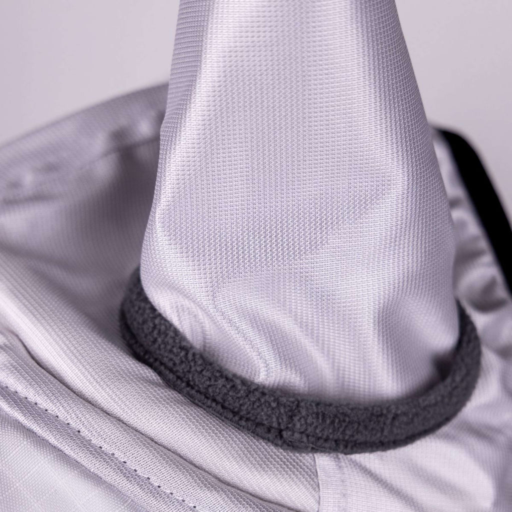 FlyGuard by Shires Vliegenmasker Pro Sun Shade met Oren Wit