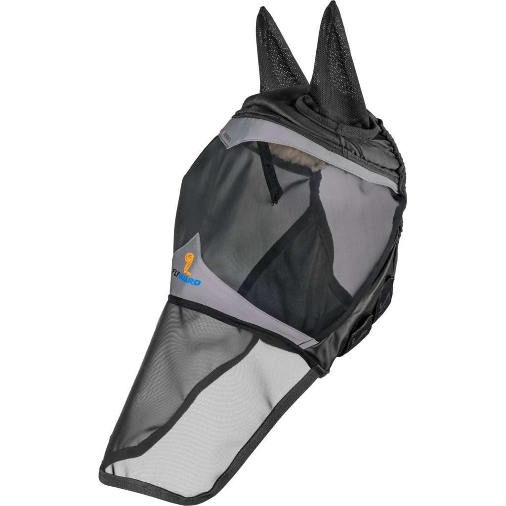 FlyGuard by Shires Vliegenmasker Pro Fine Mesh met Oren en Neusflap Jet