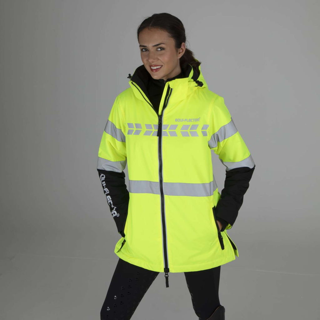 Equi-Flector by Shires Reflecterende Jas Geel