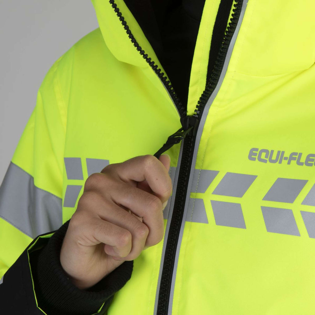 Equi-Flector by Shires Reflecterende Jas Geel