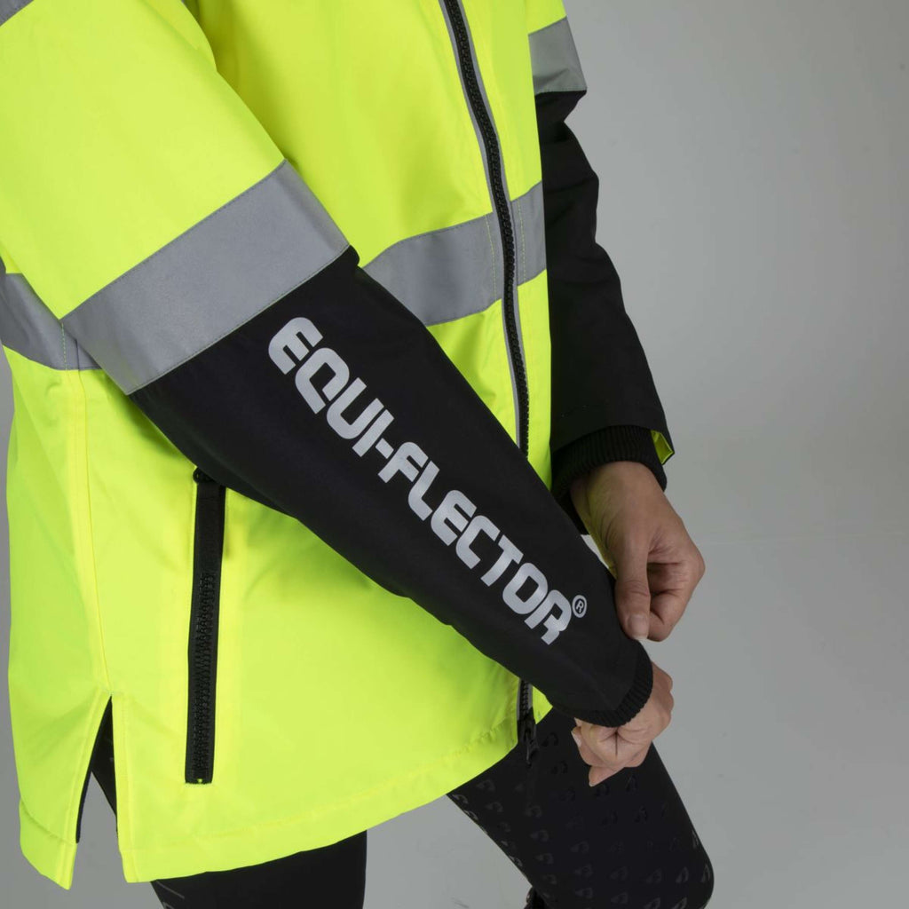 Equi-Flector by Shires Reflecterende Jas Geel