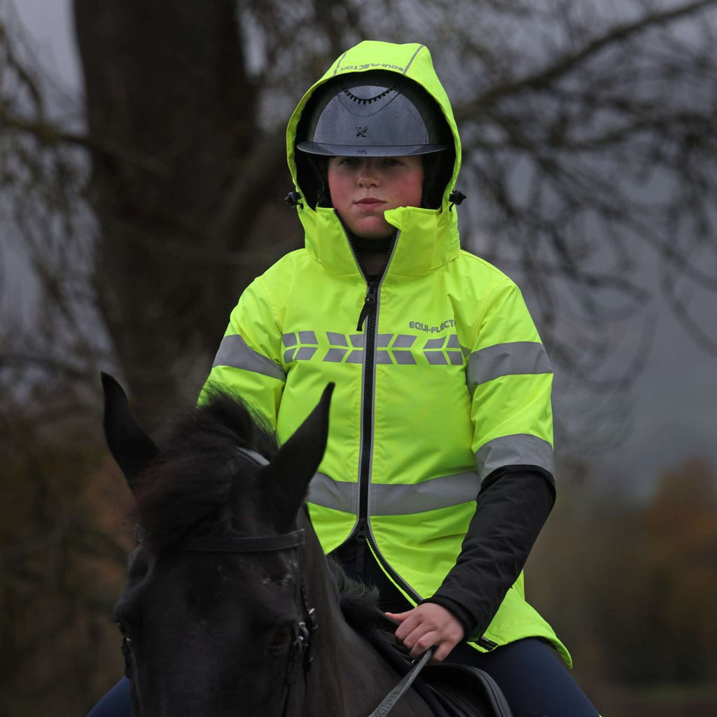 Equi-Flector by Shires Reflecterende Jas Geel