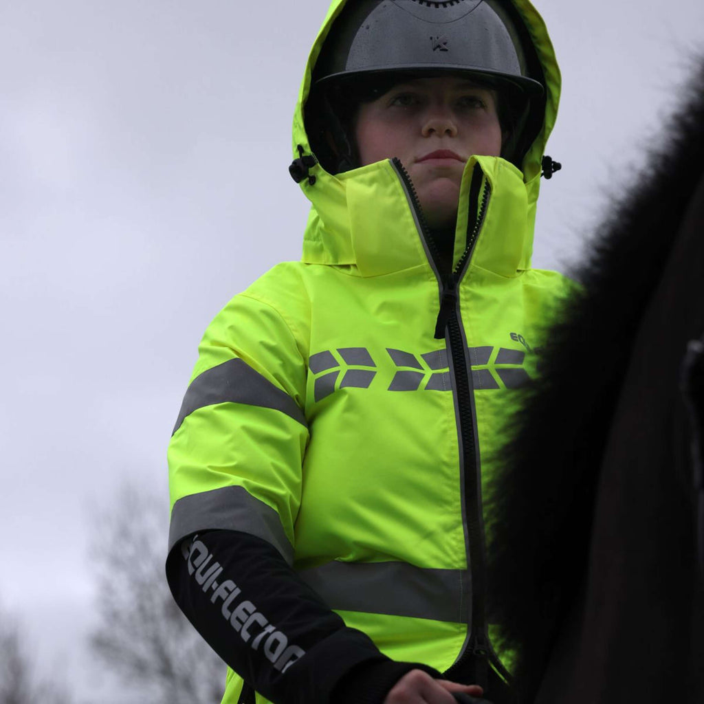 Equi-Flector by Shires Reflecterende Jas Geel