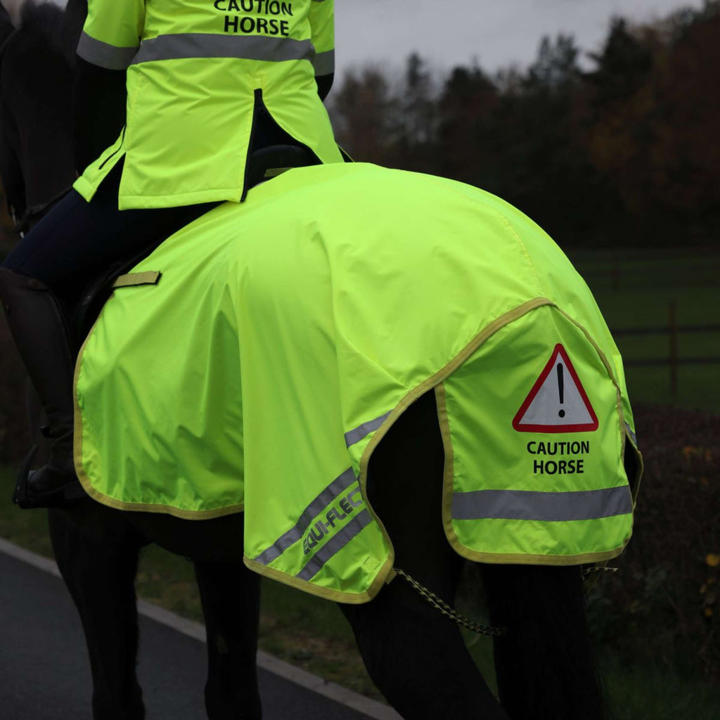 Equi-Flector by Shires Reflecterende Jas Geel