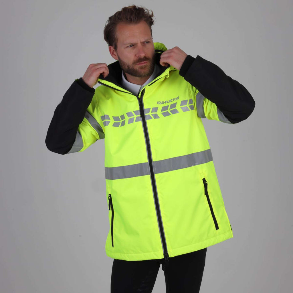 Equi-Flector by Shires Reflecterende Jas Geel
