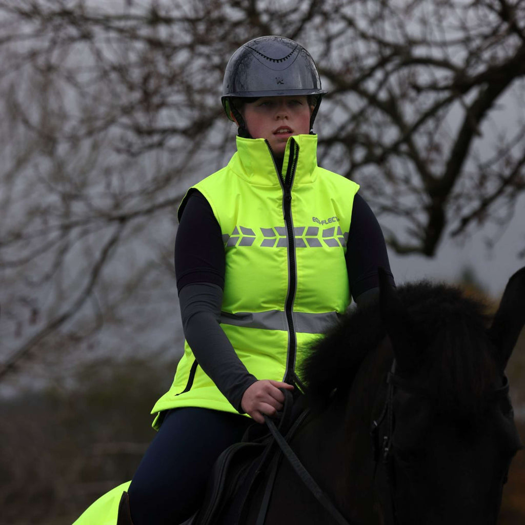 Equi-Flector by Shires Reflectiehesje Geel