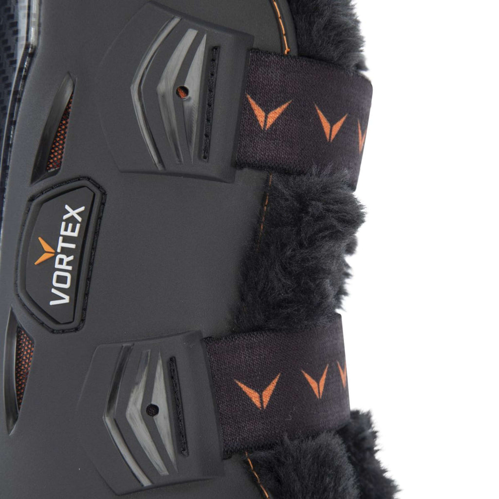 Arma by Shires Peesbeschermers Vortex SupaFleece Zwart