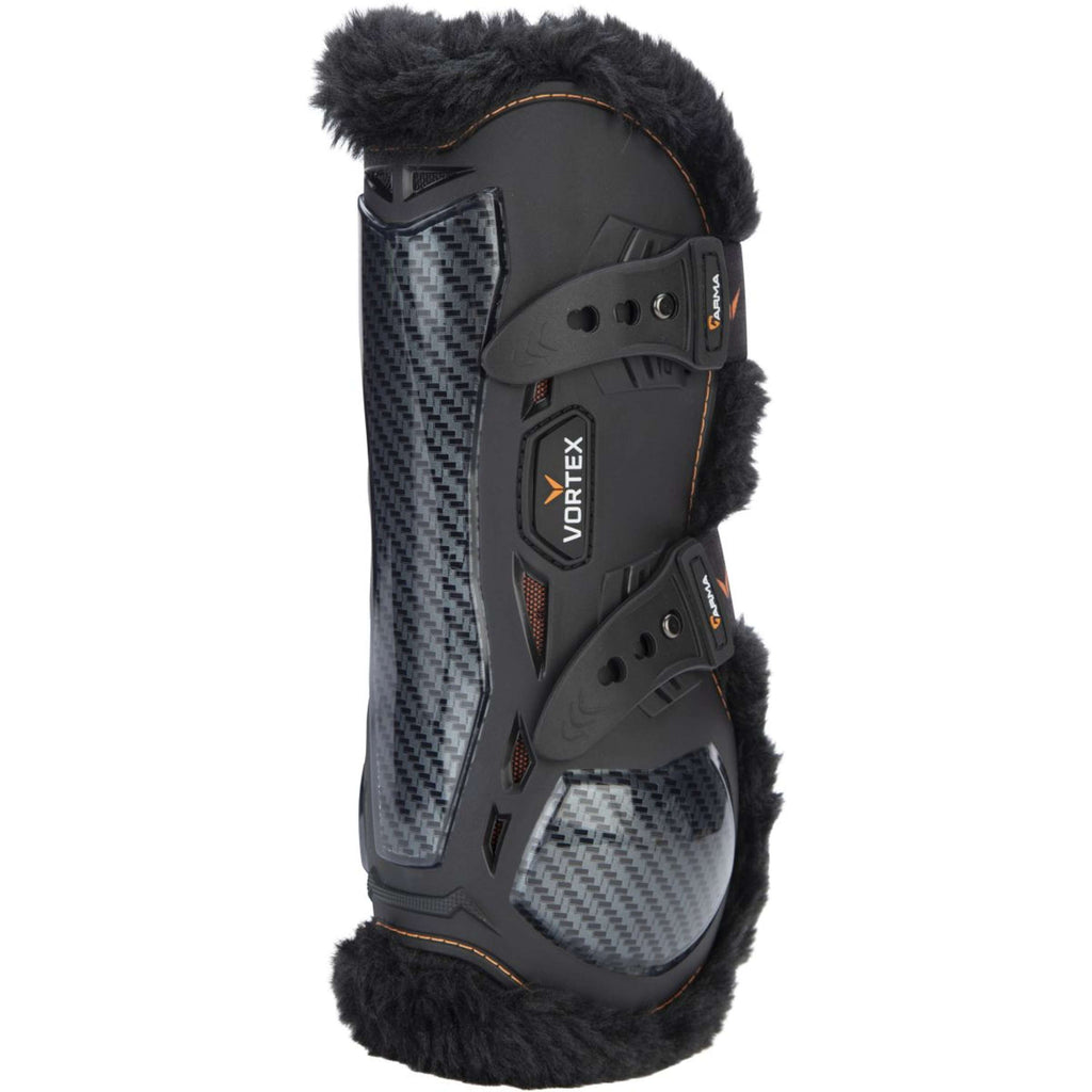 Arma by Shires Peesbeschermers Vortex SupaFleece Zwart