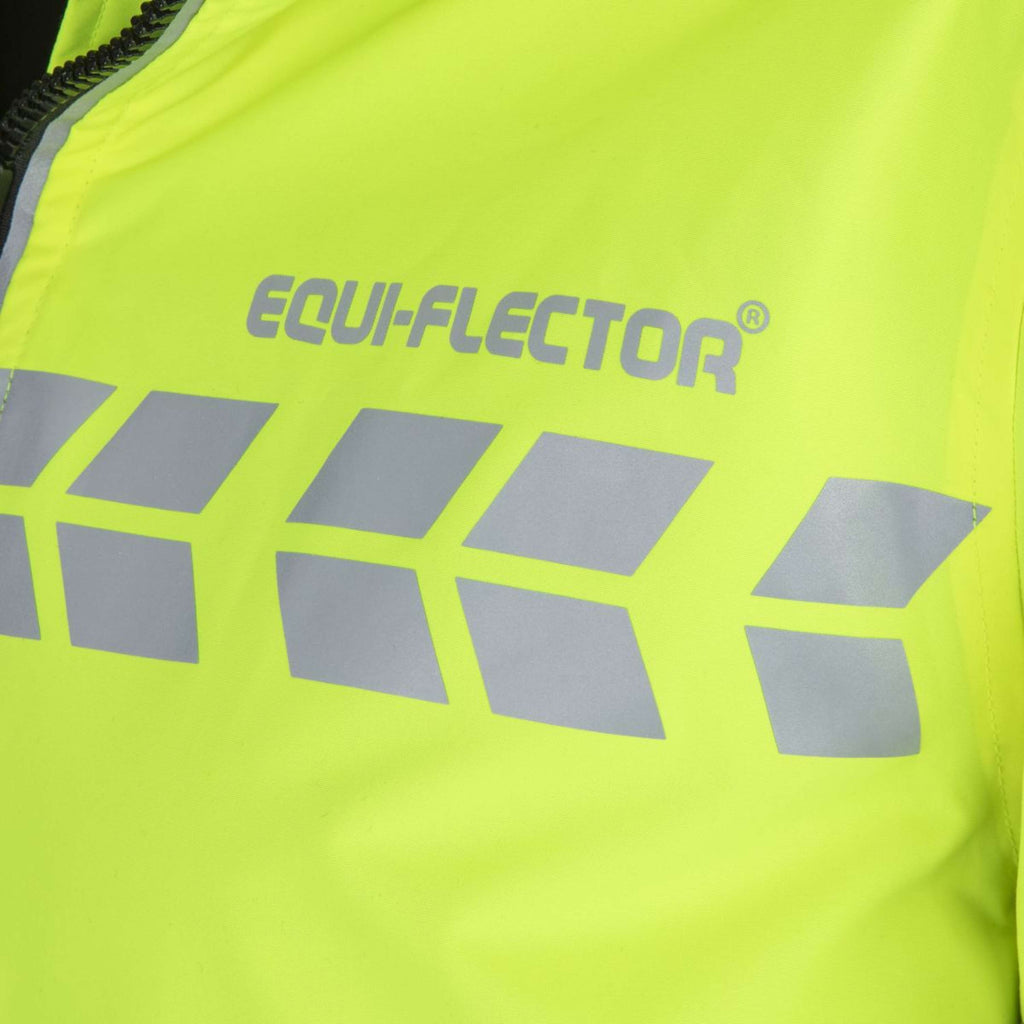 Equi-Flector by Shires Reflecterende Jas Lang Geel