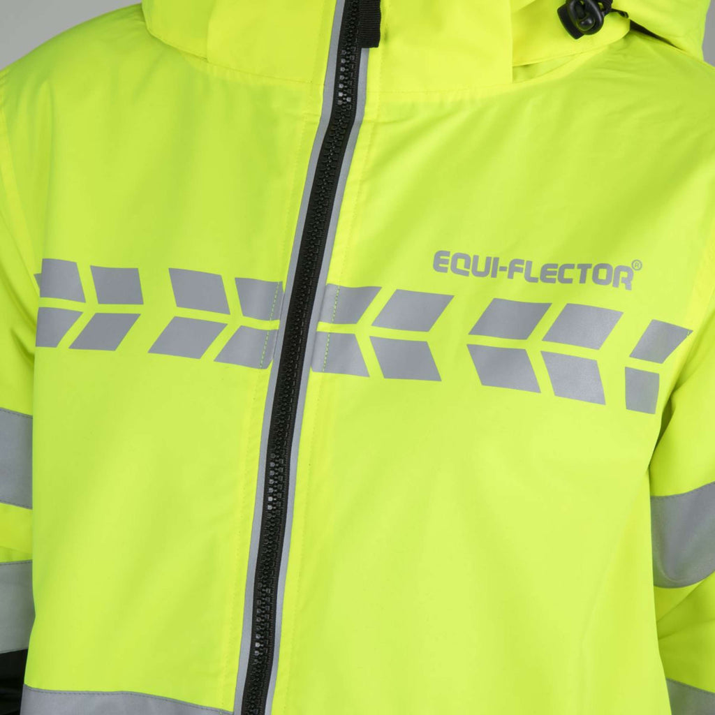 Equi-Flector by Shires Reflecterende Jas Lang Geel