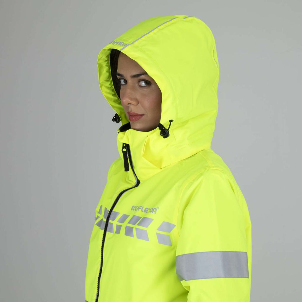 Equi-Flector by Shires Reflecterende Jas Lang Geel