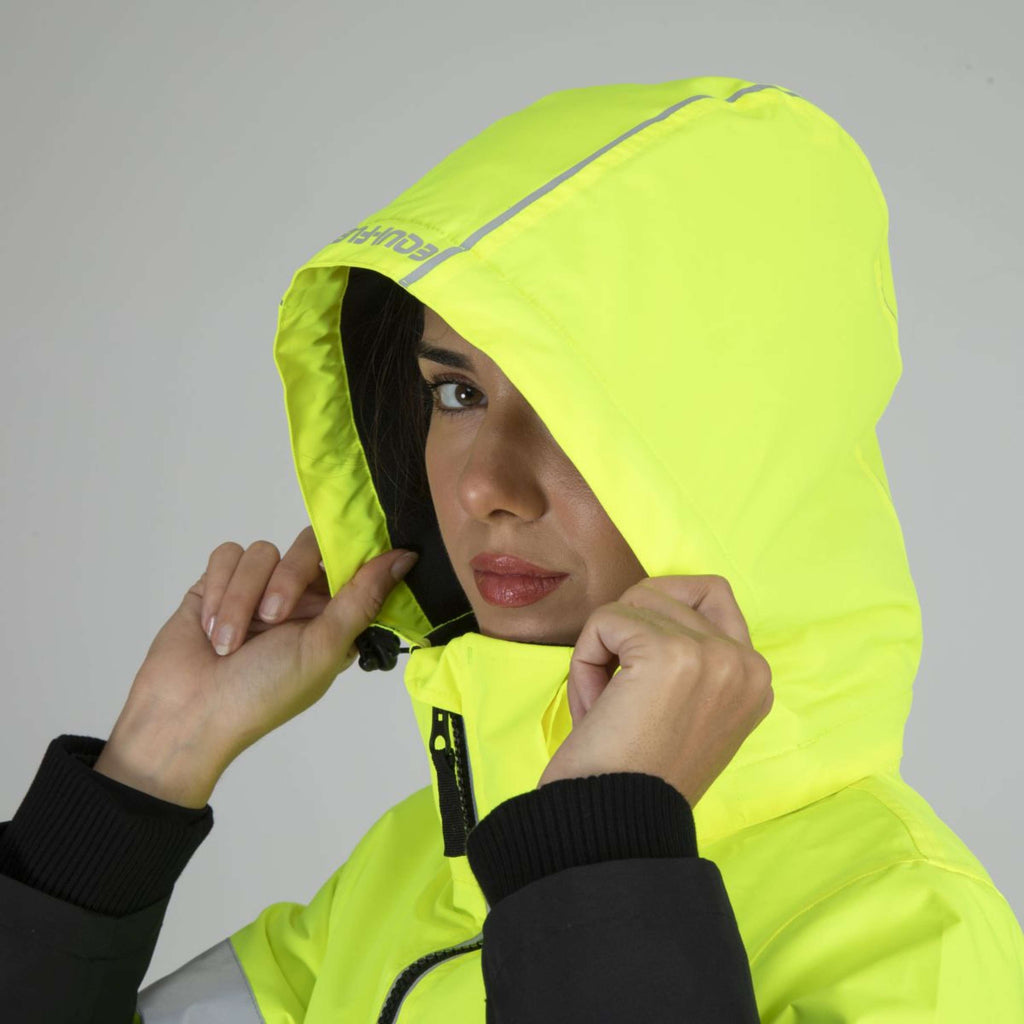 Equi-Flector by Shires Reflecterende Jas Lang Geel