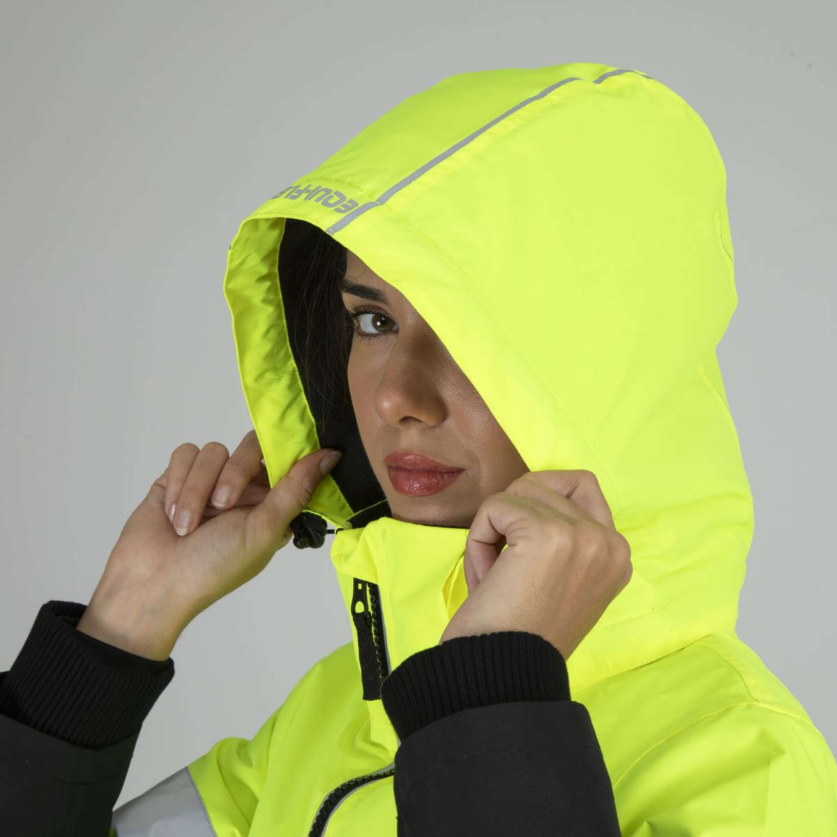 Equi-Flector by Shires Reflecterende Jas Lang Geel