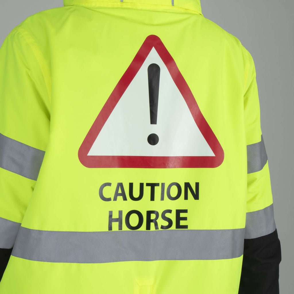 Equi-Flector by Shires Reflecterende Jas Lang Geel