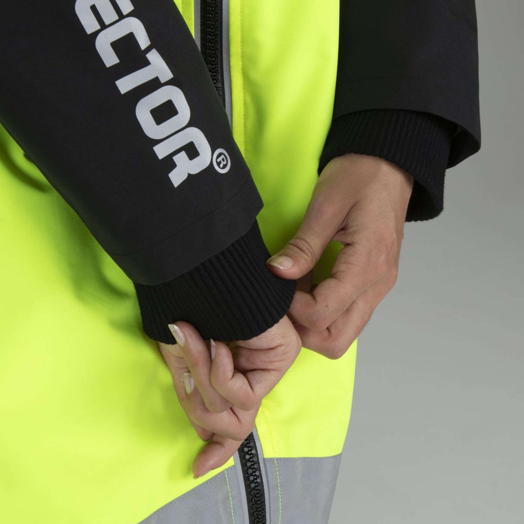 Equi-Flector by Shires Reflecterende Jas Lang Geel