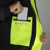 Equi-Flector by Shires Reflecterende Jas Lang Geel