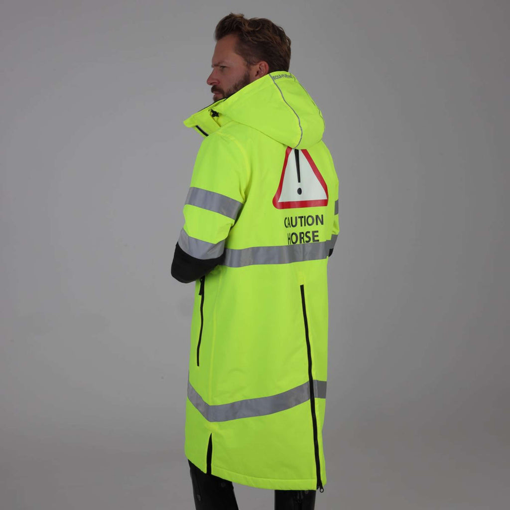 Equi-Flector by Shires Reflecterende Jas Lang Geel