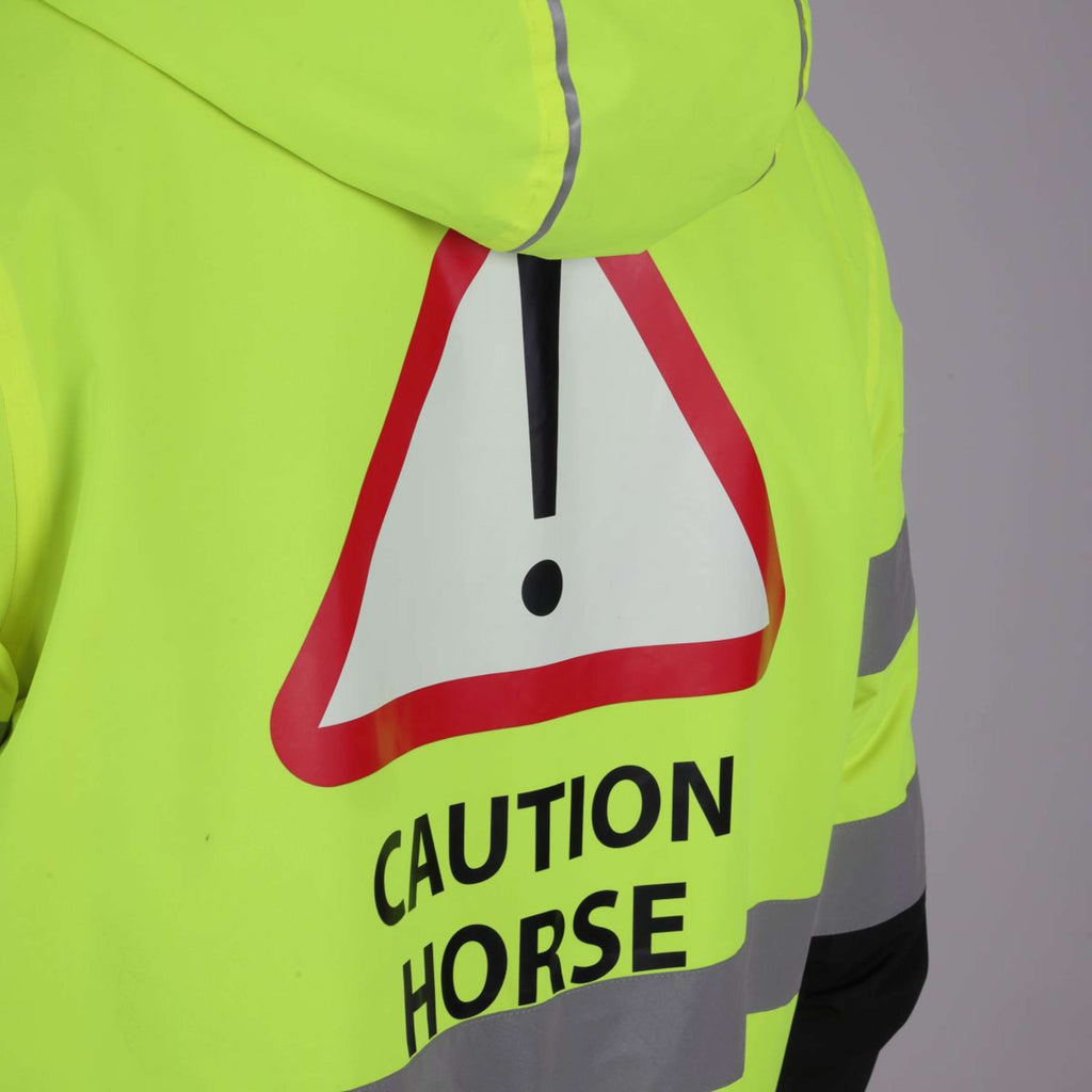 Equi-Flector by Shires Reflecterende Jas Lang Geel