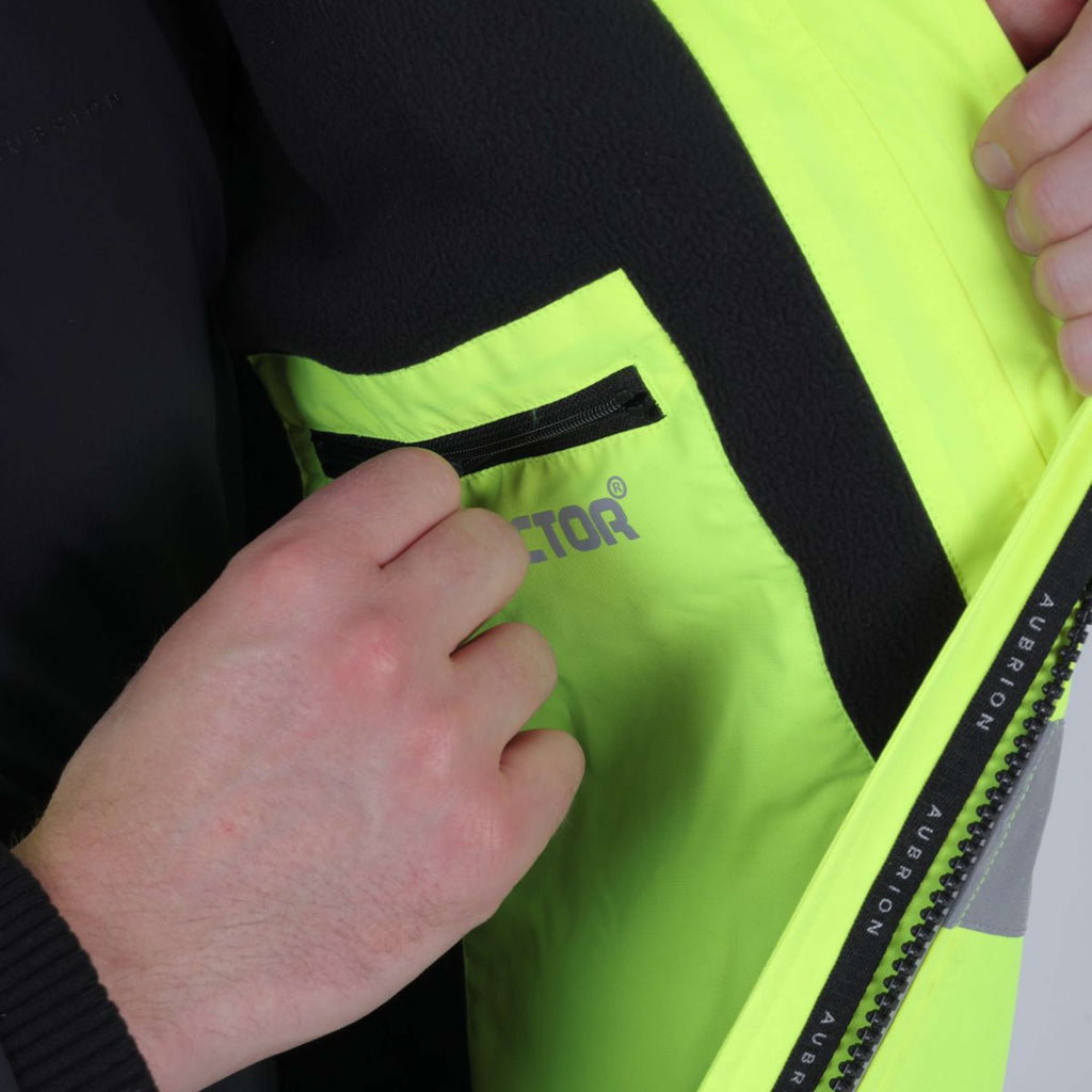 Equi-Flector by Shires Reflecterende Jas Lang Geel