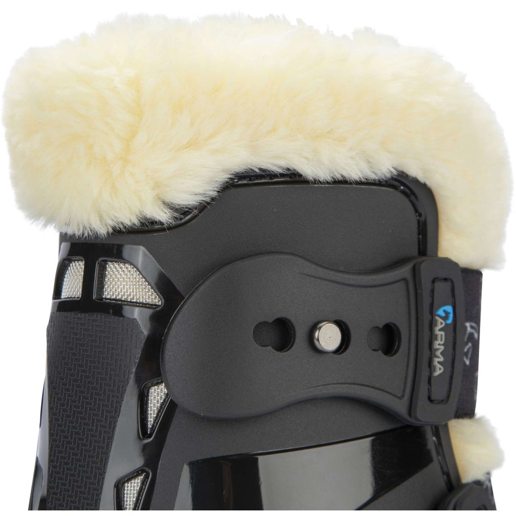 Arma by Shires Kogelbeschermers Carbon Pro SupaFleece Zwart