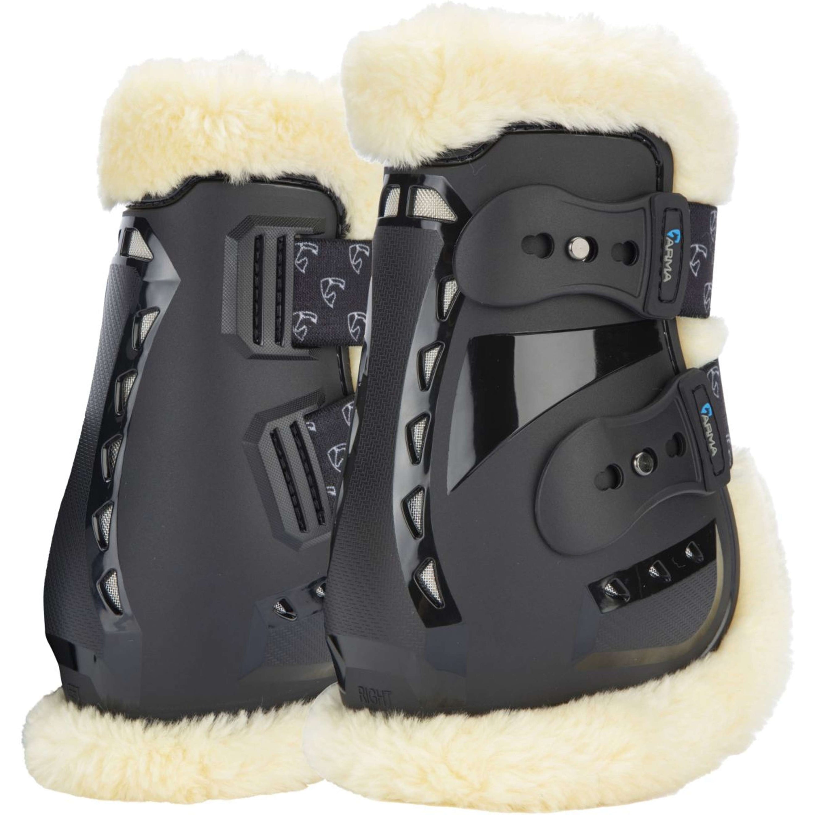 Arma by Shires Kogelbeschermers Carbon Pro SupaFleece Zwart