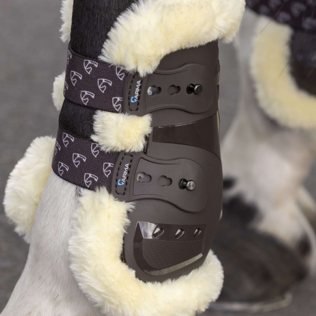 Arma by Shires Kogelbeschermers Carbon Pro SupaFleece Bruin