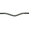 Velociti by Shires Frontriem GARA Green Diamante Zwart