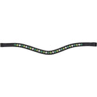 Velociti by Shires Frontriem GARA Green Diamante Zwart