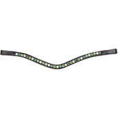 Velociti by Shires Frontriem GARA Green Diamante Havana