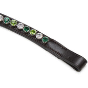Velociti by Shires Frontriem GARA Green Diamante Havana