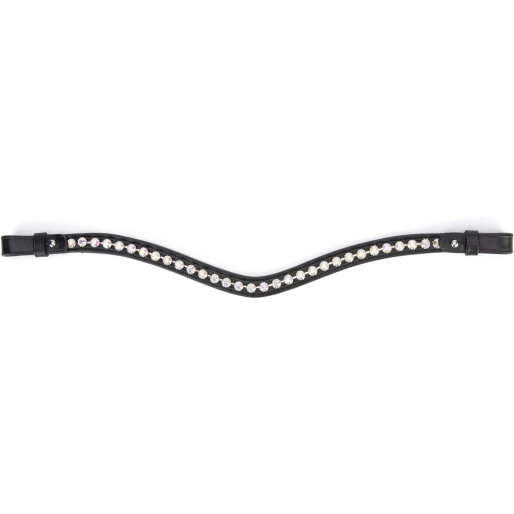 Velociti by Shires Frontriem GARA Iridescent Diamante Zwart