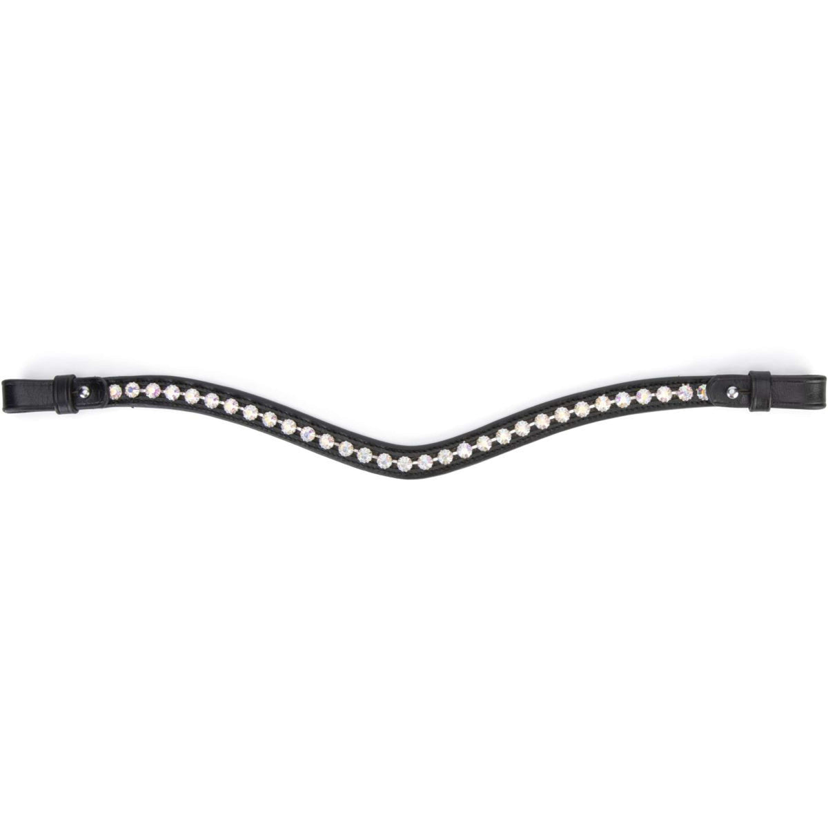 Velociti by Shires Frontriem GARA Iridescent Diamante Zwart