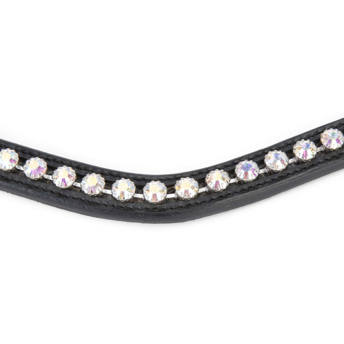Velociti by Shires Frontriem GARA Iridescent Diamante Zwart