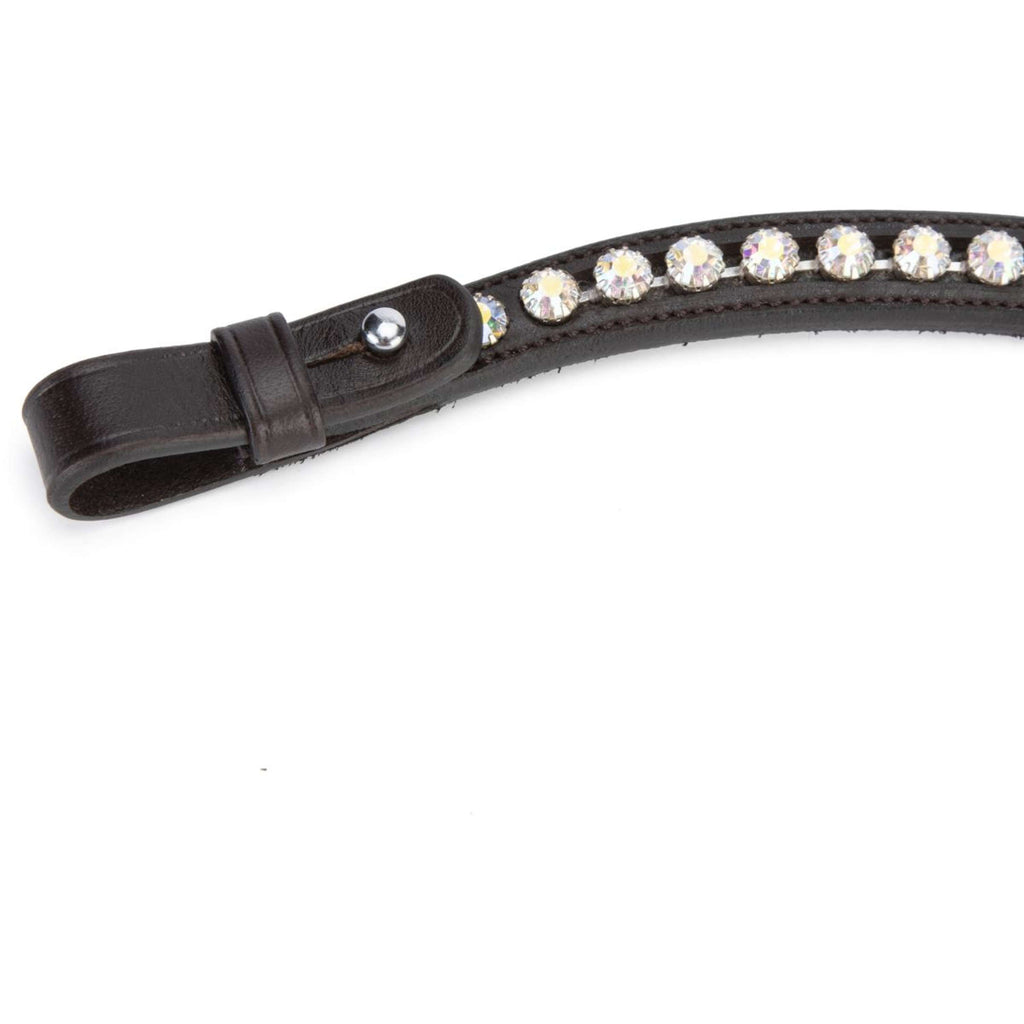 Velociti by Shires Frontriem GARA Iridescent Diamante Havana